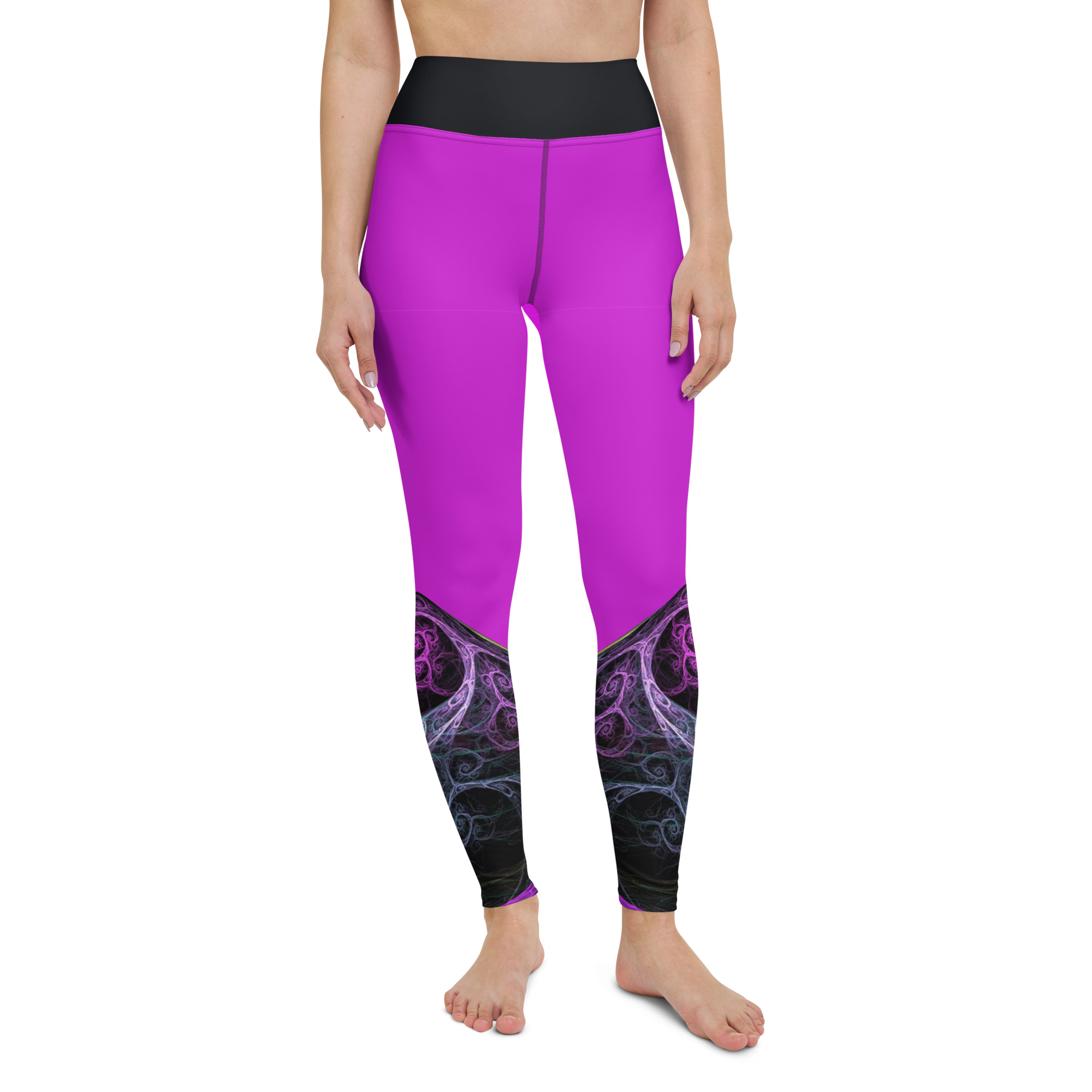 Cool Swirls and Clouds Patterned Leggings - Best Victoria Sport Leggings -  What Devotion❓ - Coolest Online Fashion Trends